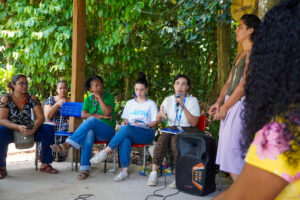 Moradoras de ilhas de Belém (PA) são ouvidas para construção de políticas de cuidado a nível municipal e federal/