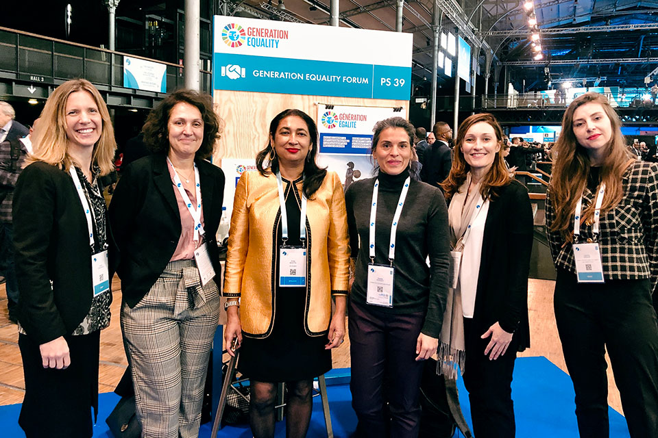 UN Women Deputy Executive Director Anita Bhatia attends Paris Peace Forum